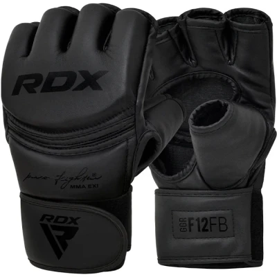 RDX Grapplingové rukavice F12 MMA plus černé - M+