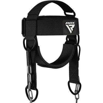 RDX Posilovač krku HEAD HARNESS H2, černý PLUS RDX Posilovač krku HEAD HARNESS H2, černý PLUS