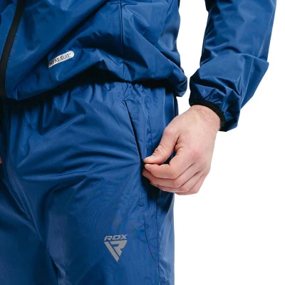 RDX Saunový oblek SAUNA SUIT C1, modrý L
