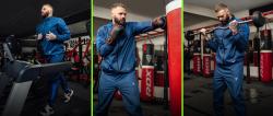 RDX Saunový oblek SAUNA SUIT C1, modrý L