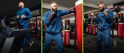 RDX Saunový oblek SAUNA SUIT C1, modrý XL