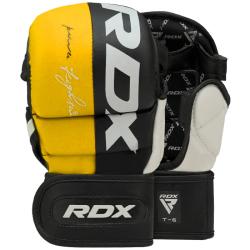 RDX Sparring rukavice T6 MMA žluté M