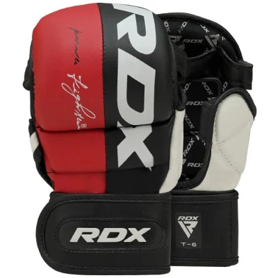 RDX Sparring rukavice T6 MMA červené XL RDX Sparring rukavice T6 MMA červené XL