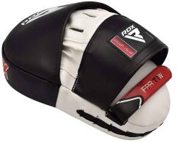 RDX Zakřivené boxovací chrániče T1 černobílé 1 pár