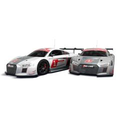 RE.EL Toys autodráha Audi R8 LMS GT3 1:43 3 metry, 3 sestavy, LED světla