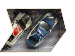 RE.EL Toys autodráha licencovaná Polizia 3v1 1:43 3 metry, 3 sestavy, LED světla