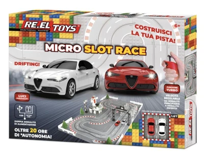 Re.el toys Micro Slot RACE 1:87 Alfa