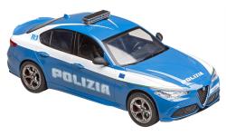 RE.EL Toys RC auto Alfa Romeo Giulia Quadrifoglio Policie 1:14