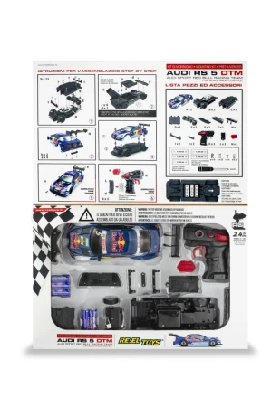 RE.EL Toys stavebnice Audi RS5 Red Bull Racing 1:24
