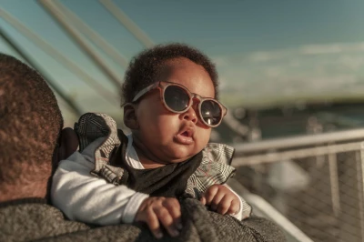 Real Shades Sluneční brýle Surf 0+ Black