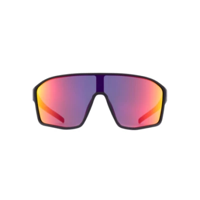 Red bull spect DAFT-008 matt metallic black blue with red/purple mirror CAT3 137-130 sluneční brýle