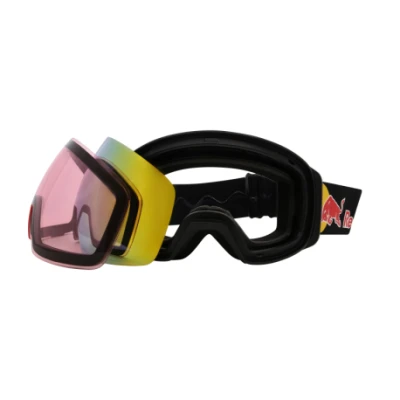 Red bull spect JON-02YE2 black/smoke with yellow mirror 25/26 lyžařské brýle