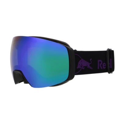 Red bull spect JON-06GR2 black/brown with green mirror 25/26 lyžařské brýle