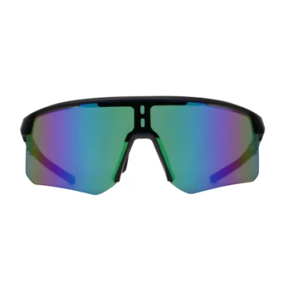 Red bull spect RIDDLE-004 matt black/smoke with purple-green mirror CAT3 sluneční brýle