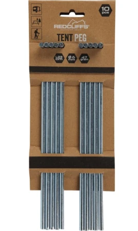 Redcliffs Stanové kolíky jehla 23 cm - 10 ks