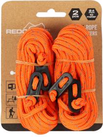 Redcliffs Stanové šnúry oranžové 2 ks Redcliffs Stanové šnúry oranžové 2 ks