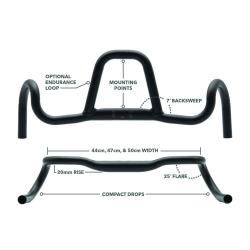 Redshift řidítka Kitchen Sink Loop 44cm