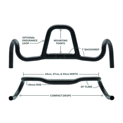 Redshift řidítka Kitchen Sink Loop 47cm