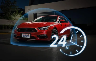 REDTIGER F7N Pro černá WiFi 4K + 1080p palubní kamera
