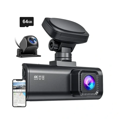 Redtiger F7N WiFi 4K + 1080p černá palubní kamera