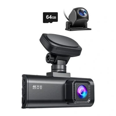 Redtiger F7N WiFi 4K + 1080p černá palubní kamera