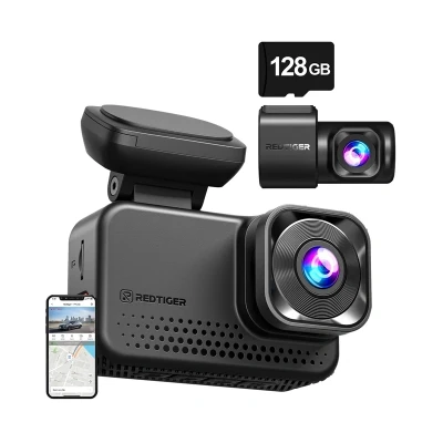 REDTIGER VC70 Wi-Fi 4K + 2,5K 128 GB palubní kamera