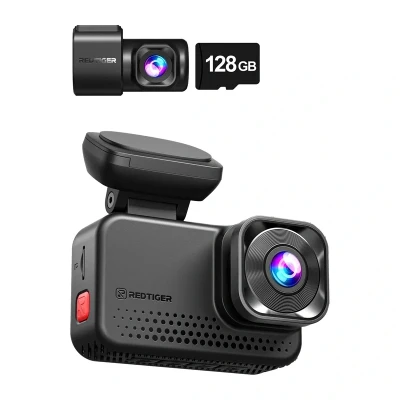 REDTIGER VC70 Wi-Fi 4K + 2,5K 128 GB palubní kamera