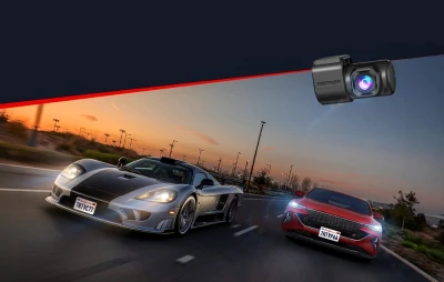 REDTIGER VC70 Wi-Fi 4K + 2,5K 128 GB palubní kamera
