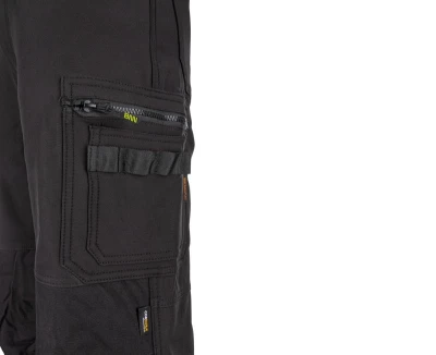 Bennon REFLECTOS Trousers black/yellow