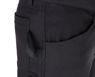 Bennon REFLECTOS Trousers black/yellow