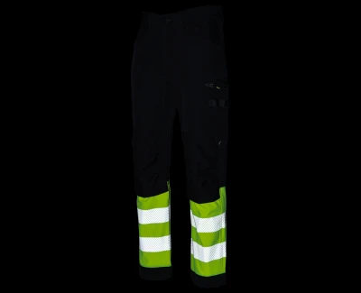 Bennon REFLECTOS Trousers black/yellow