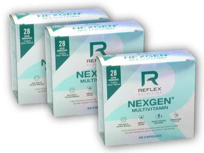 Reflex Nutrition 2x Nexgen 60 kapslí + 1x ZDARMA (VÝPRODEJ)