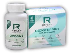 Reflex Nutrition Nexgen Pro 90 kapslí + Omega 3 90 kapslí Reflex Nutrition Nexgen Pro 90 kapslí + Omega 3 90 kapslí