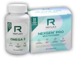Reflex Nutrition Nexgen Pro 90 kapsúl + Omega 3 90 kapsúl (VÝPREDAJ)