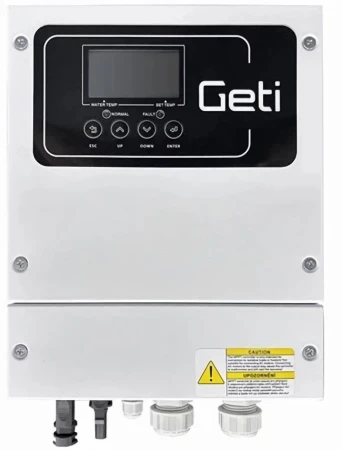 Geti GWH02D solární MPPT 4kW pro ohřev vody, výstup 230V, vstup 350V regulátor