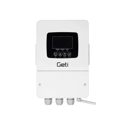 GETI GWH04W bílý, 5kW, výstup 230V, vstup 450V, WiFi monitoring solární MPPT regulátor pro ohřev vody