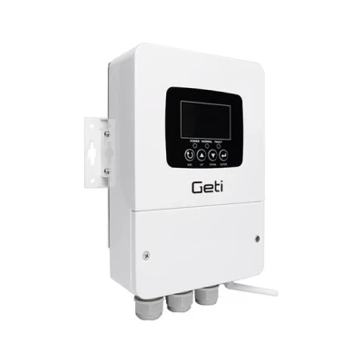 GETI GWH04W bílý, 5kW, výstup 230V, vstup 450V, WiFi monitoring solární MPPT regulátor pro ohřev vody
