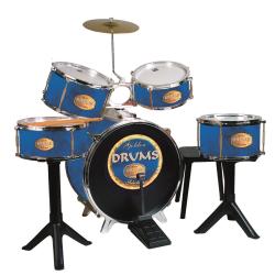 Reig Musicales dětská bicí souprava Golden Drums modrá
