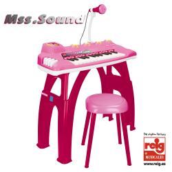 Reig Musicales dětské elektronické piáno Key Sound růžové