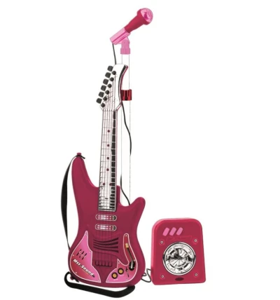 Reig rocková elektrická kytara růžová Reig rocková elektrická kytara růžová