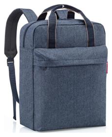 Reisenthel Allday Backpack M Herringbone Dark Blue batoh