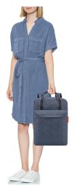 Reisenthel Allday Backpack M Herringbone Dark Blue batoh