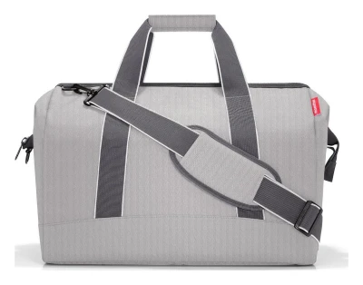 Reisenthel Allrounder L Herringbone Grey cestovní taška