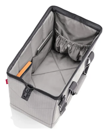 Reisenthel Allrounder L Herringbone Grey cestovní taška