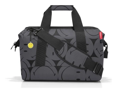 Reisenthel Allrounder M Smiley grey taška přes rameno