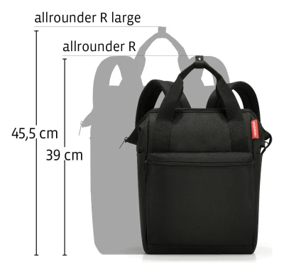Reisenthel Allrounder R černý městský batoh