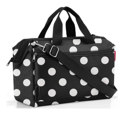 Reisenthel Allrounder S Pocket Dots White cestovní taška