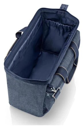 Reisenthel Allrounder S Pocket Herringbone tmavě modrá cestovní taška