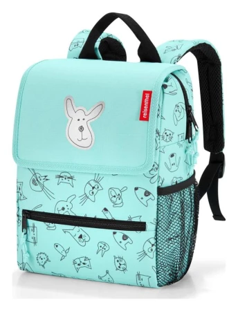 Reisenthel Backpack Kids Cats and dogs mint batoh Reisenthel Backpack Kids Cats and dogs mint batoh