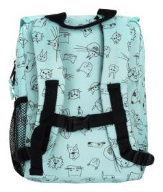 Reisenthel Backpack Kids Cats and dogs mint batoh